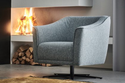 HU-CP23177 von Hukla - Drehsessel steel