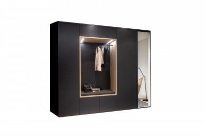 Bilbao von Wittenbreder - Garderobe in Anthrazit matt