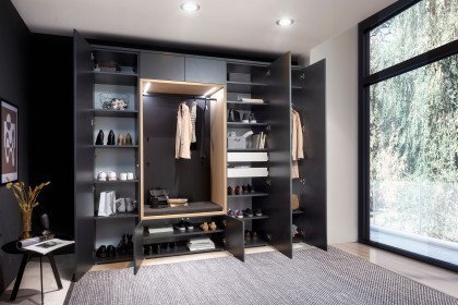 Bilbao von Wittenbreder - Garderobe in Anthrazit matt