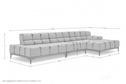 Oasis-LE24 von designwerk - Ecksofa rechts mouse