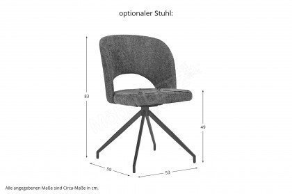 Concept 4 You von BODAHL MØBLER - Esszimmertisch in Wildeiche modern grey