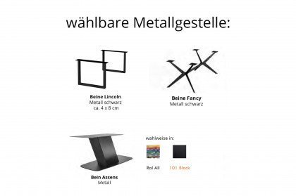 Concept 4 You von BODAHL MØBLER - Esszimmertisch in Wildeiche modern grey