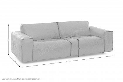 Beaumont von Het Anker - Einzelsofa tabac