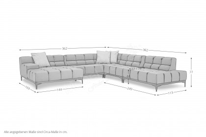 Oasis-LE24 von designwerk - Sofalandschaft rechts mouse