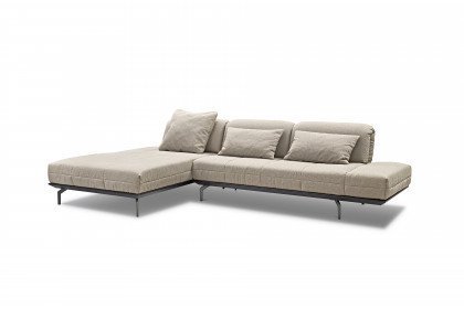 CR.420 von creation by Rolf Benz - Ecksofa links signalgrau