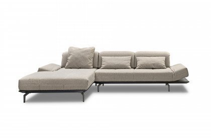 CR.420 von creation by Rolf Benz - Ecksofa links signalgrau