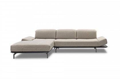 CR.420 von creation by Rolf Benz - Ecksofa links signalgrau