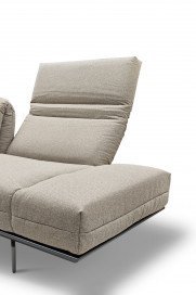 CR.420 von creation by Rolf Benz - Ecksofa links signalgrau
