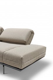 CR.420 von creation by Rolf Benz - Ecksofa links signalgrau