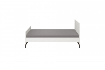 Lovely Aliv von YUNY by Paidi - Jugendbett Lack off-white - Dark Walnut