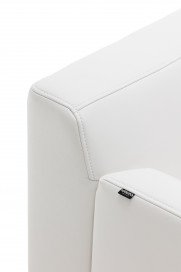 CR.446 von creation by Rolf Benz - Ecksofa links perlweiß