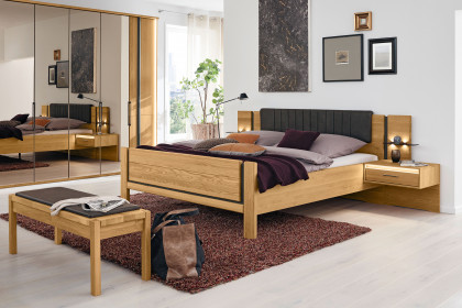 Sorrent von Musterring - Single-Schlafzimmer Eiche mit Bett 100x200 cm