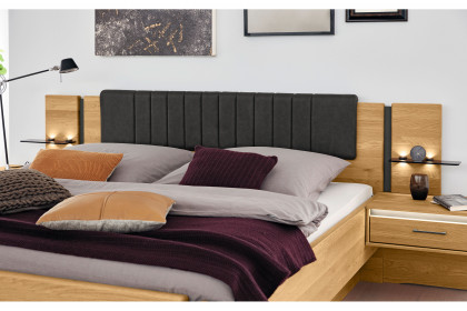 Sorrent von Musterring - Single-Schlafzimmer Eiche mit Bett 100x200 cm