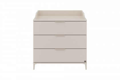 Sister Lou von YUNY by Paidi - Babyzimmer beige: Schrank 3T, Bett, Wickeltisch