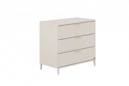 Sister Lou von YUNY by Paidi - Babyzimmer beige: Schrank 3T, Bett, Wickeltisch