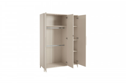 Sister Lou von YUNY by Paidi - Babyzimmer beige: Schrank 3T, Bett, Wickeltisch