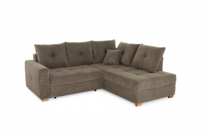 Heidelberg von Job - Ecksofa Variante rechts taupe