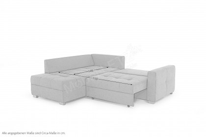 Heidelberg von Job - Ecksofa Variante links taupe