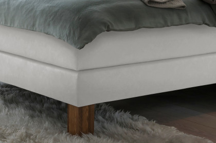 Edition pronto von Hasena - Boxspringbett Rustico in White