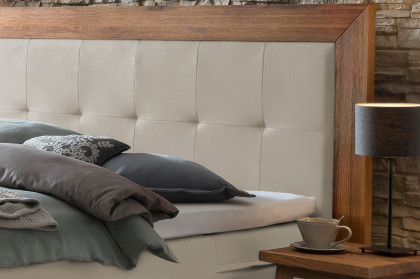 Edition pronto von Hasena - Boxspringbett Rustico beige