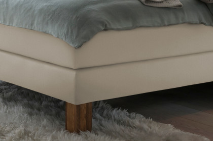 Edition pronto von Hasena - Boxspringbett Rustico beige