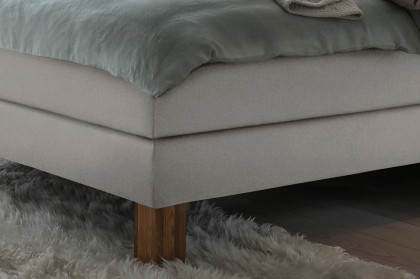 Edition pronto von Hasena - Boxspringbett Rustico grey