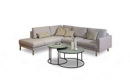 CR.450 von creation by Rolf Benz - Ecksofa links signalgrau