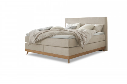 Edition pronto von Hasena - Boxspringbett Scandia in Beige