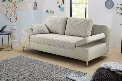 Jano von Job - Schlafsofa Breitcord light-greige