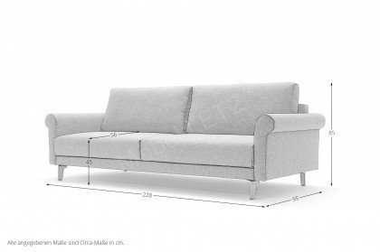 CR.450 von creation by Rolf Benz - Sitzgarnitur graubeige