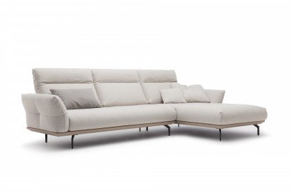 CR.460 von creation by Rolf Benz - Polsterecke rechts platingrau