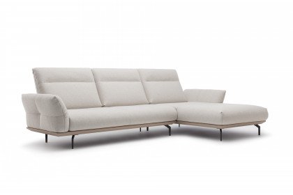 CR.460 von creation by Rolf Benz - Polsterecke rechts platingrau