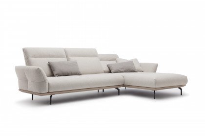 CR.460 von creation by Rolf Benz - Polsterecke rechts platingrau