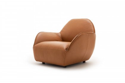 CR.480 von creation by Rolf Benz - Ledersessel ockerbraun