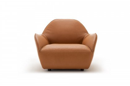 CR.480 von creation by Rolf Benz - Ledersessel ockerbraun