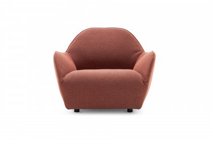 CR.480 von creation by Rolf Benz - Sessel korallenrot