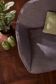 CR.480 von creation by Rolf Benz - Polstersessel purpurviolett