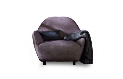 CR.480 von creation by Rolf Benz - Polstersessel purpurviolett