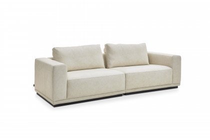 PM200 von Musterring - Ledersofa white
