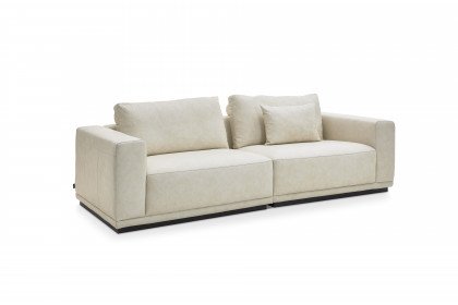 PM200 von Musterring - Ledersofa white