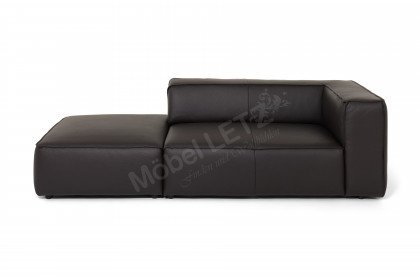 18050 Around the Block von Willi Schillig - Ledersofa zartbitter