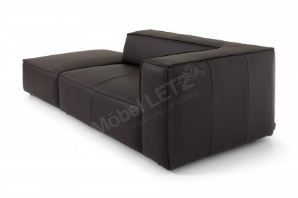 18050 Around the Block von Willi Schillig - Ledersofa zartbitter