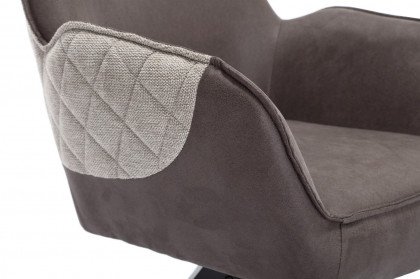 Fulton von Wohnconcept - Armlehnenstuhl mit Drehfunktion