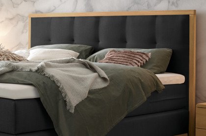 Edition pronto von Hasena - Boxspringbett Villa anthrazit