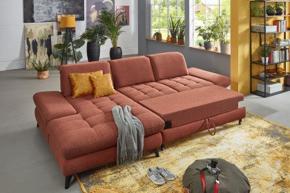 Carolina-C-XC von Poco - Sofaecke links kupfer