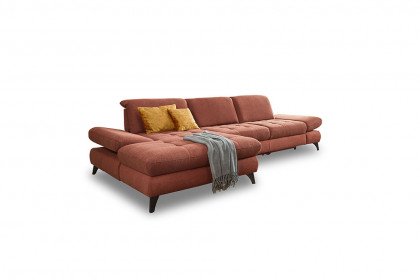 Carolina-C-XC von Poco - Sofaecke links kupfer