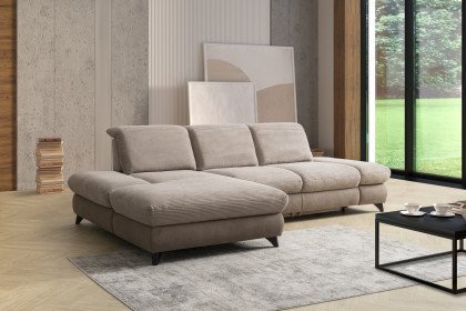 Carolina-C-XC von Poco - Sofaecke links taupe