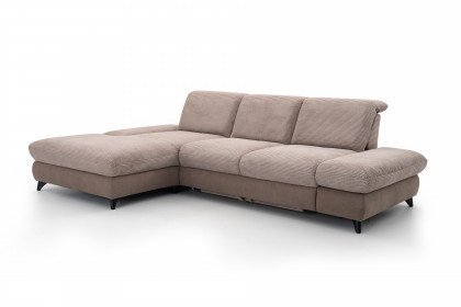 Carolina-C-XC von Poco - Sofaecke links taupe