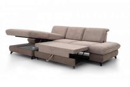 Carolina-C-XC von Poco - Sofaecke links taupe
