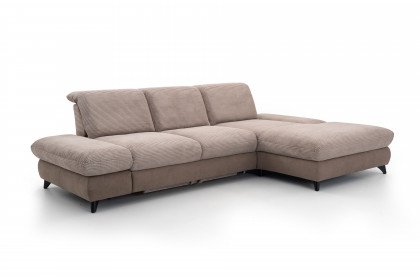 Carolina-C-XC von Poco - Sofaecke rechts taupe